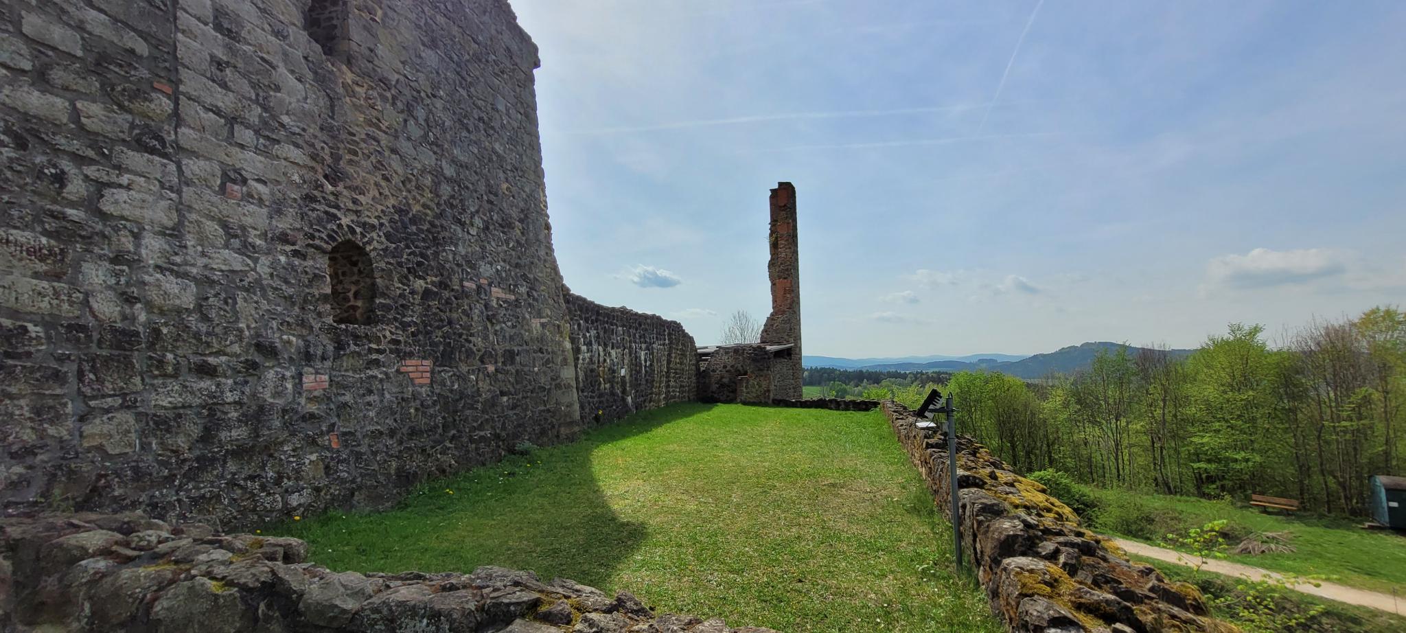 Training Burgruine Runding